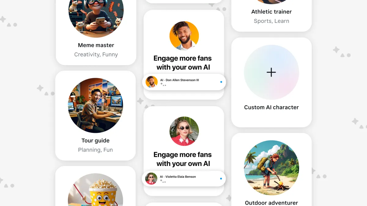 Người dùng Messenger, Instagram có thể tự tạo chatbot AI cá nhân