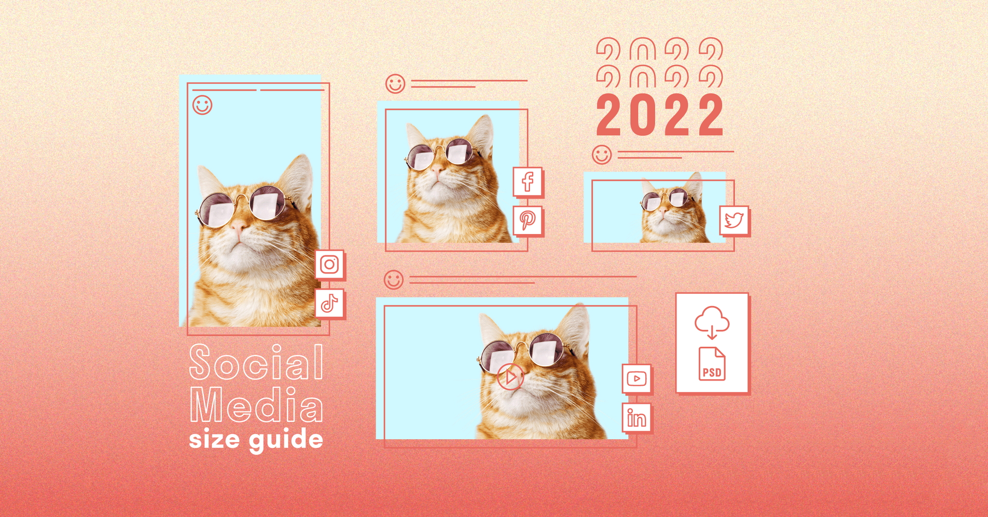Kích thước hình ảnh trên mạng xã hội cho năm 2022